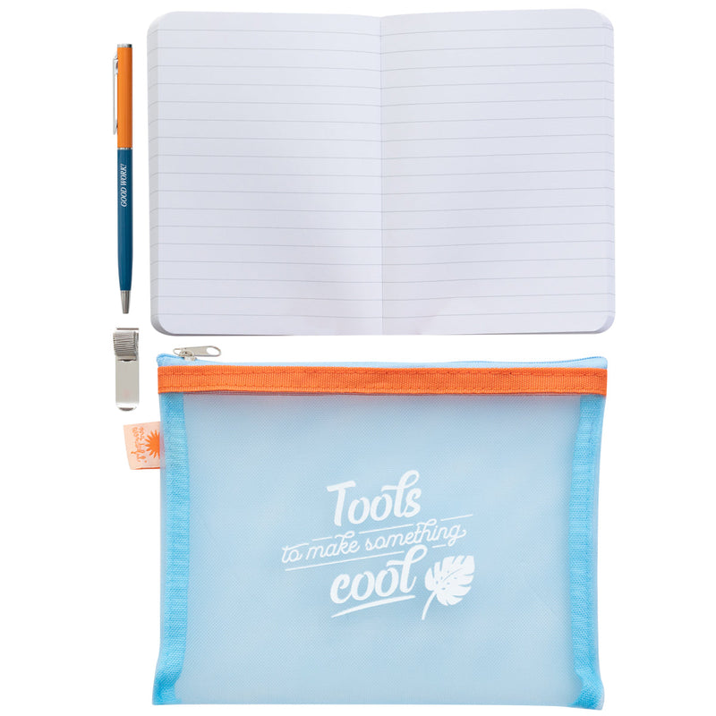 Estojo Com Caderno E Caneta Tools To Mask Something Cool