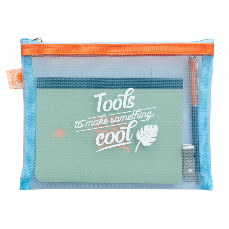 Estojo Com Caderno E Caneta Tools To Mask Something Cool