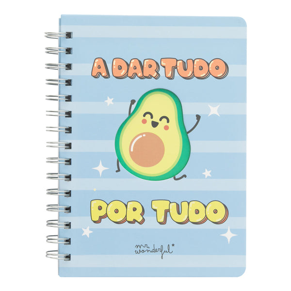 Caderno Abacate A Dar Tudo Por Tudo