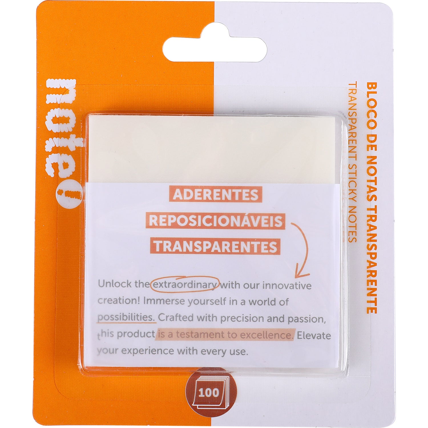 Bloco de Notas Aderentes 75x75mm