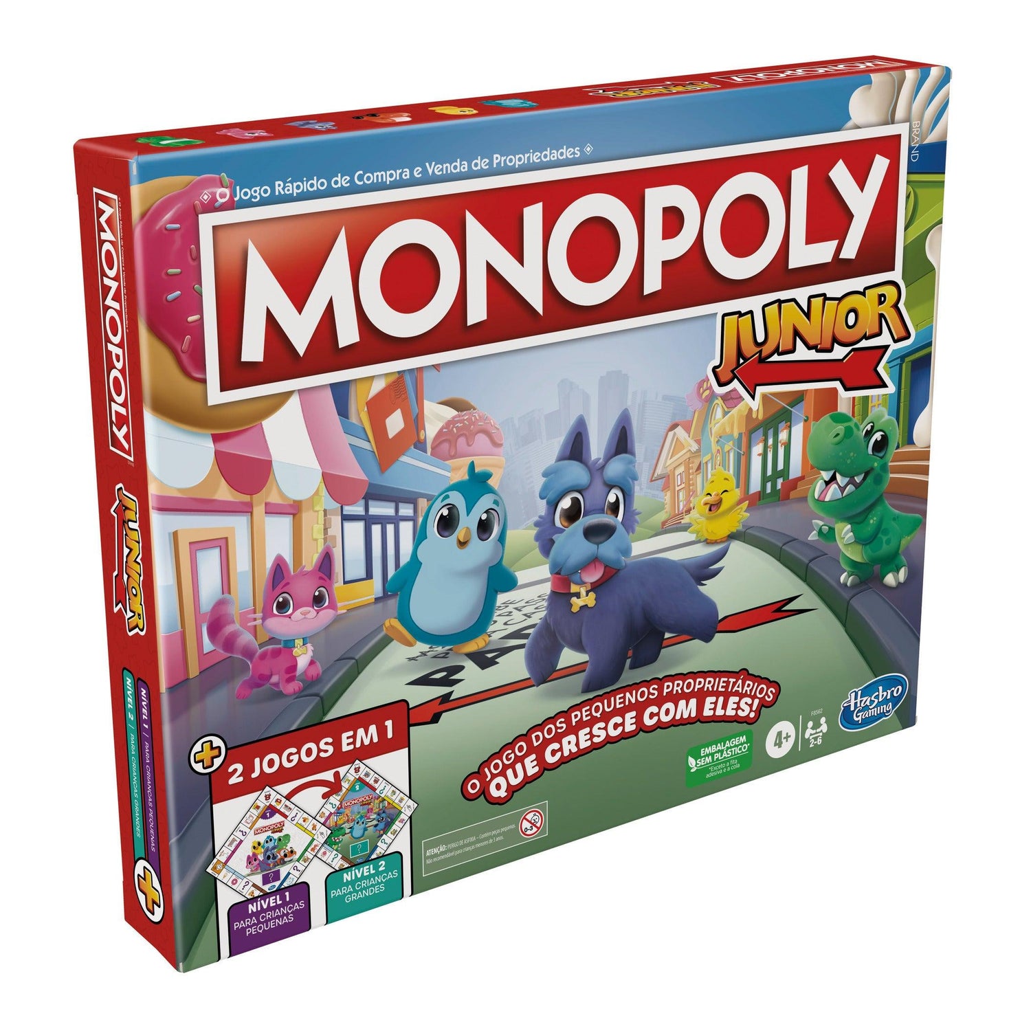 Monopoly - Jogo de Tabuleiro Júnior