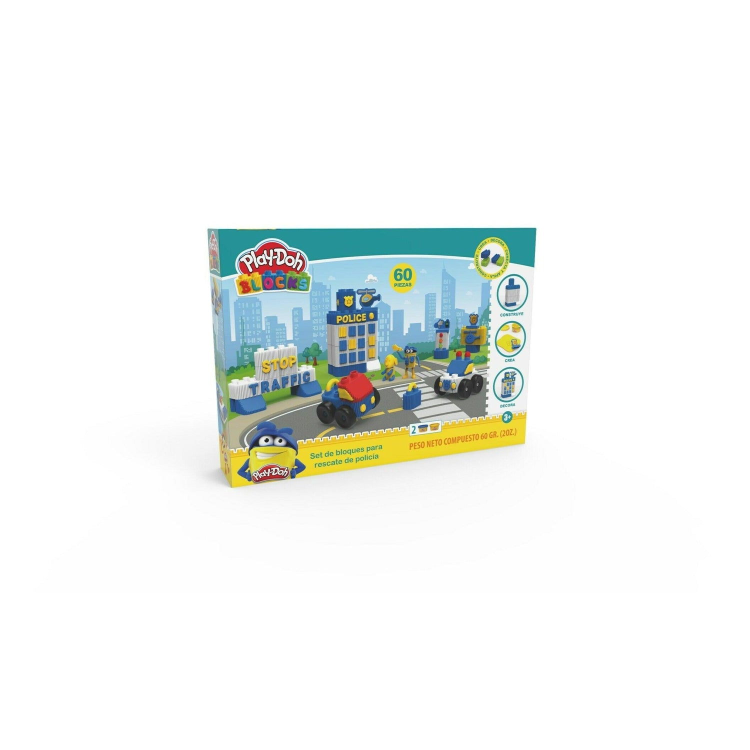 Play-Doh Blocks - Esquadra de Polícia