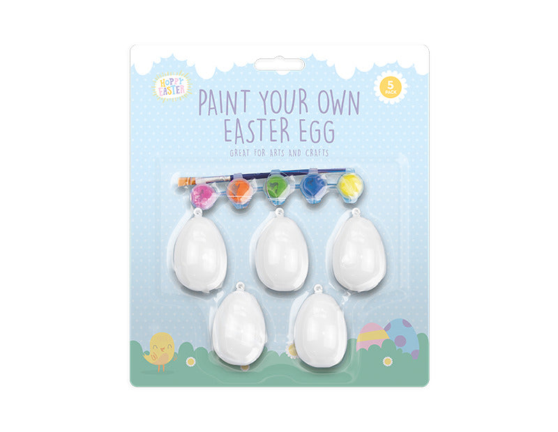 Conjunto 5 Ovos P/Pintar