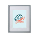 Facepaper "My Dad Is My Superhero"