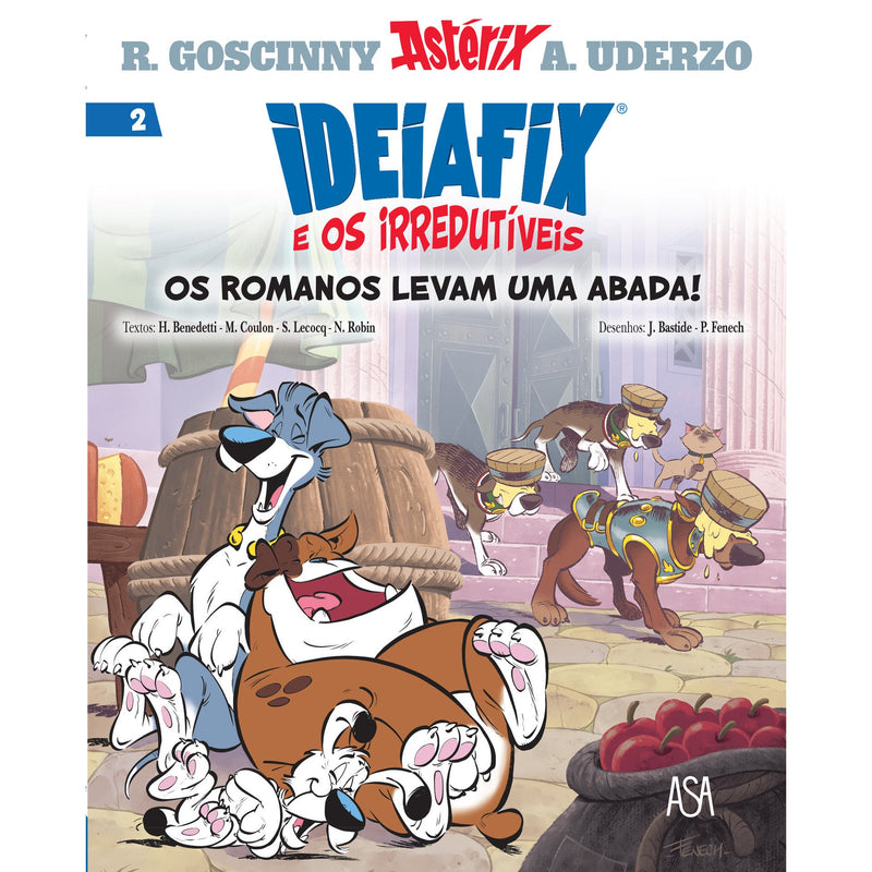 Ideiafix e os Irredutíveis Nº2 - os Romanos Levam uma Abada! de Hergé