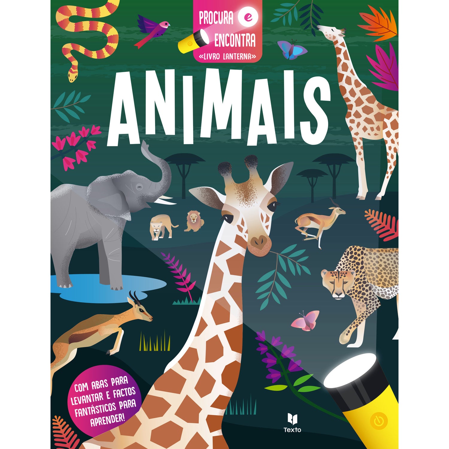 Procura e Encontra - Animais de Lydia Halliday e Amanda Shufflebotham