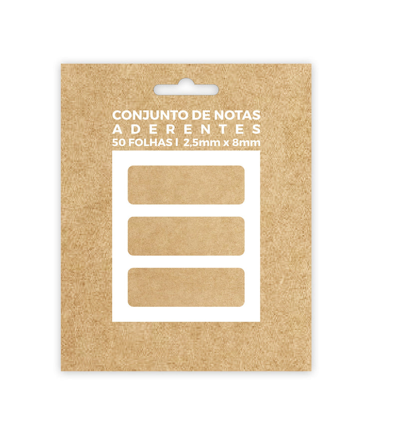 Conjunto 3 Post It - Kraft