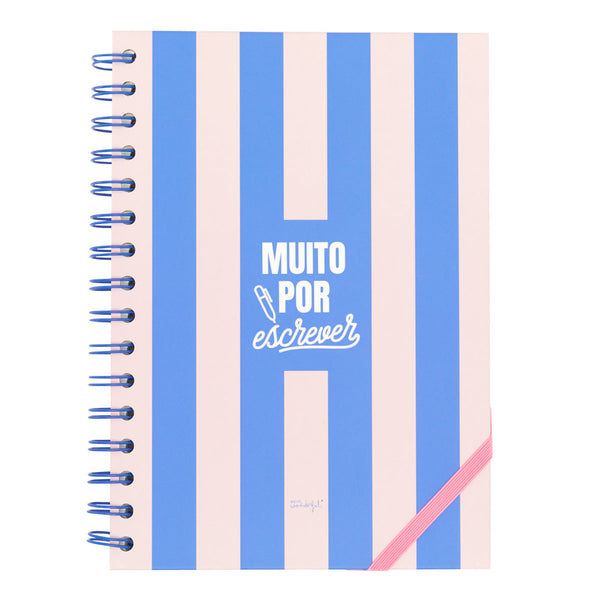 Caderno A5 Rosa - Muito Por Escrever