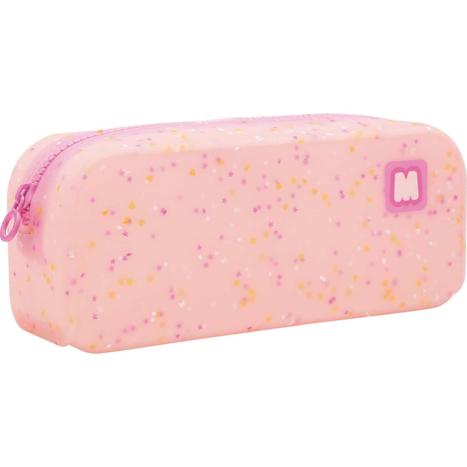 Estojo Silicone Glitter Party (várias cores) Marshmallow