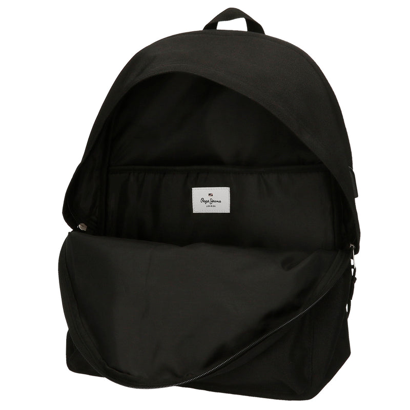 Mochila Dupla Com Divisória para Pc Aris Evergreen Preto