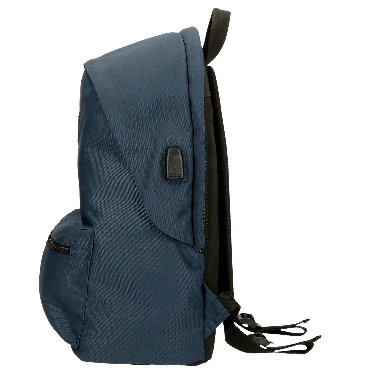Mochila Dupla Com Divisória Para Computador Aris Evergreen Azul