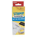 Kit Recarg Stamp&Sticker 40 Unidades Trodat