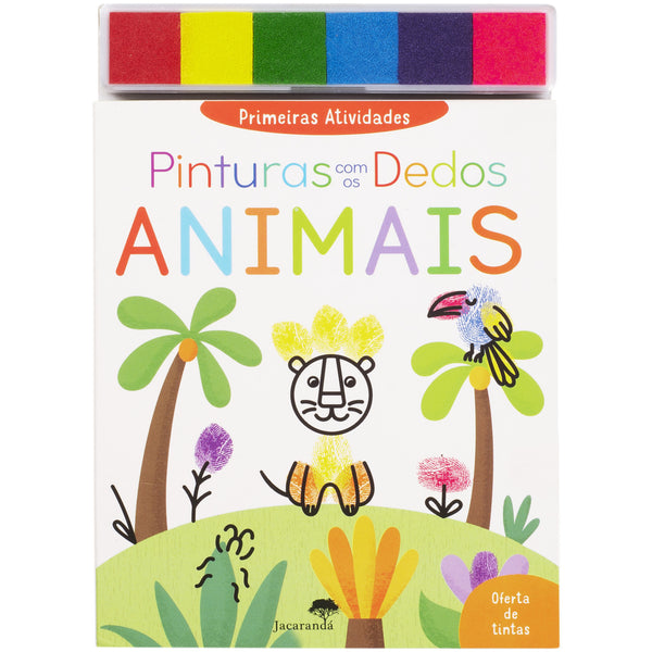 Pinturas com os Dedos Animais - Primeiras Atividades