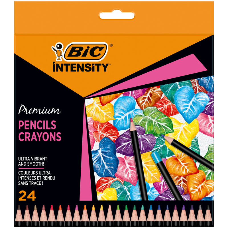 Lápis Cor Intensity Premium 24Unidades Bic