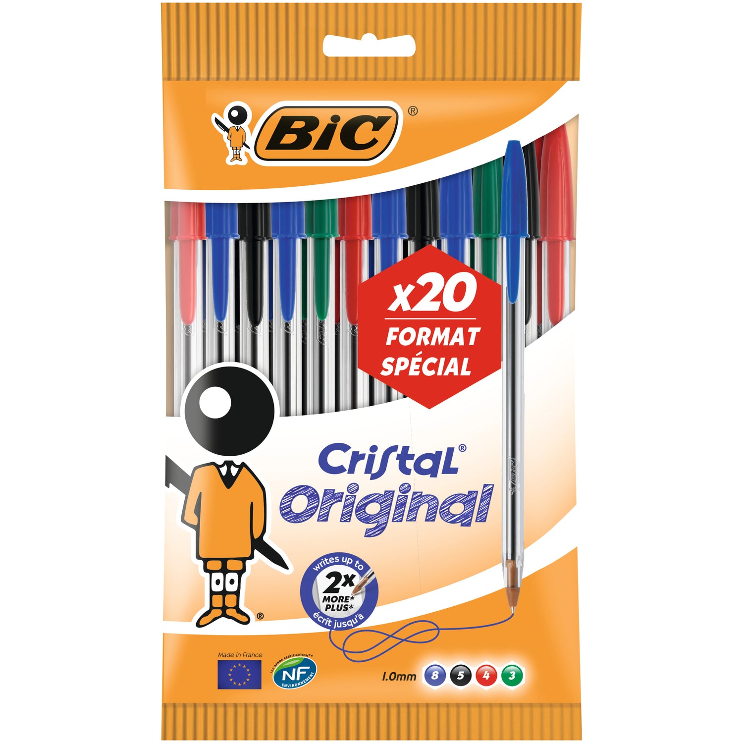 Esferográfica Cristal Original 4 Cores