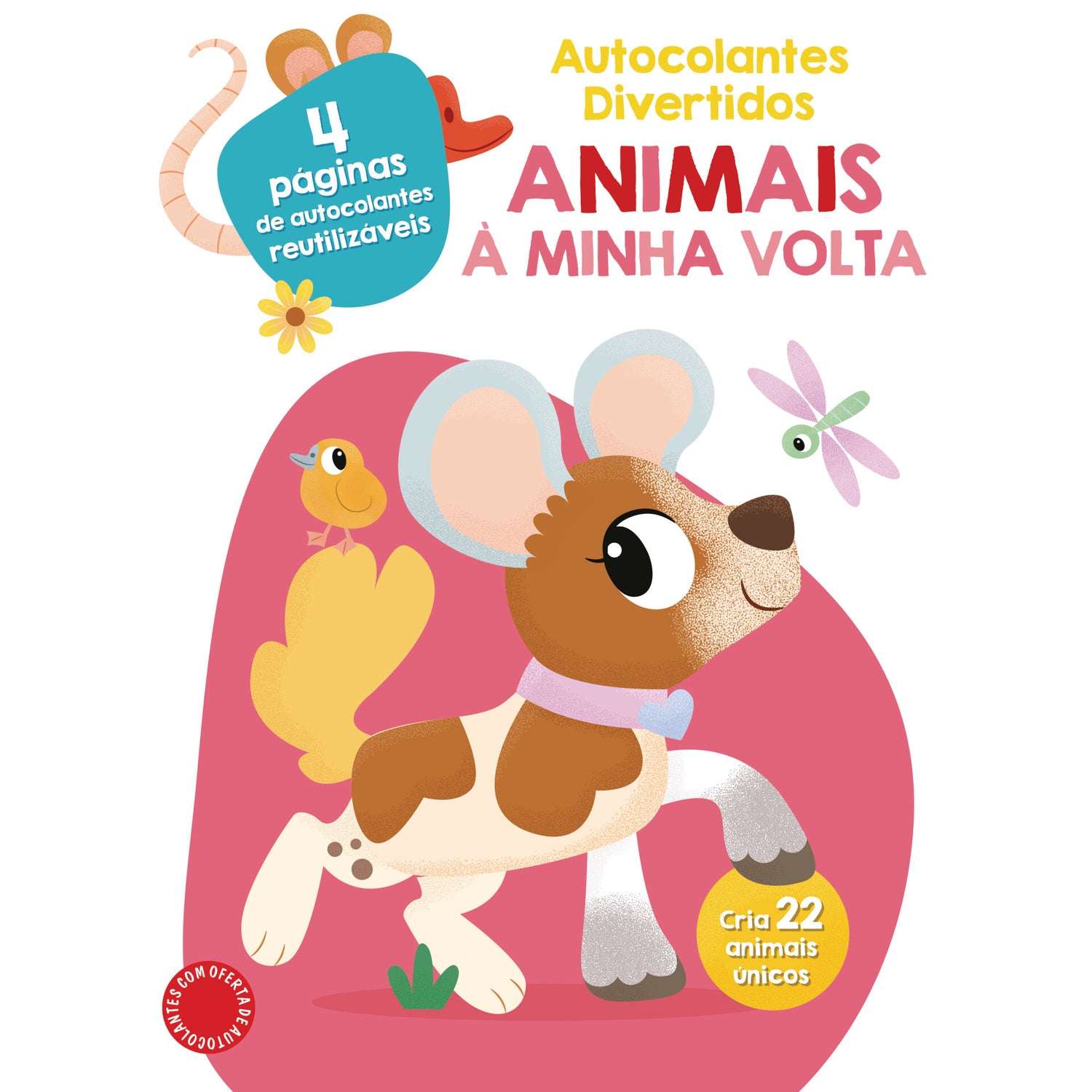 Autocolantes Divertidos - Animais À Minha Volta de Yoyo Books