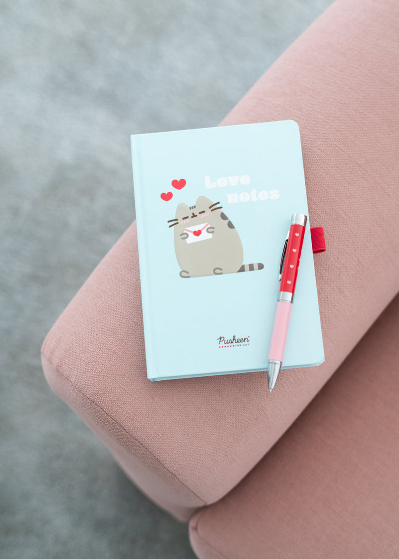 Caderno A5 Com Caneta - Pusheen Purrfect