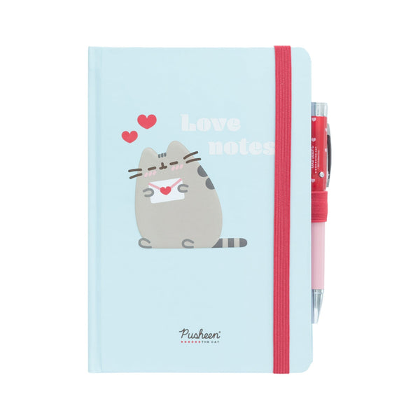 Caderno A5 Com Caneta - Pusheen Purrfect