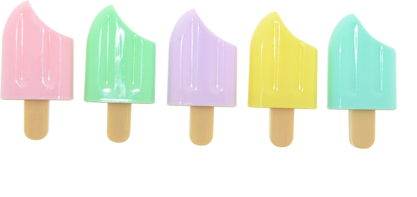 Conjunto 6 Sublinhadores - Ice Cream