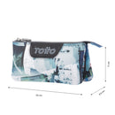Estojo Triplo Travel Totto