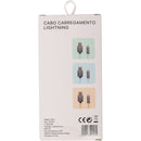 Cabo Carregador Lightning Pastel 2A 1 Metro