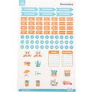 Conjunto Stickers 12 Folhas Talia