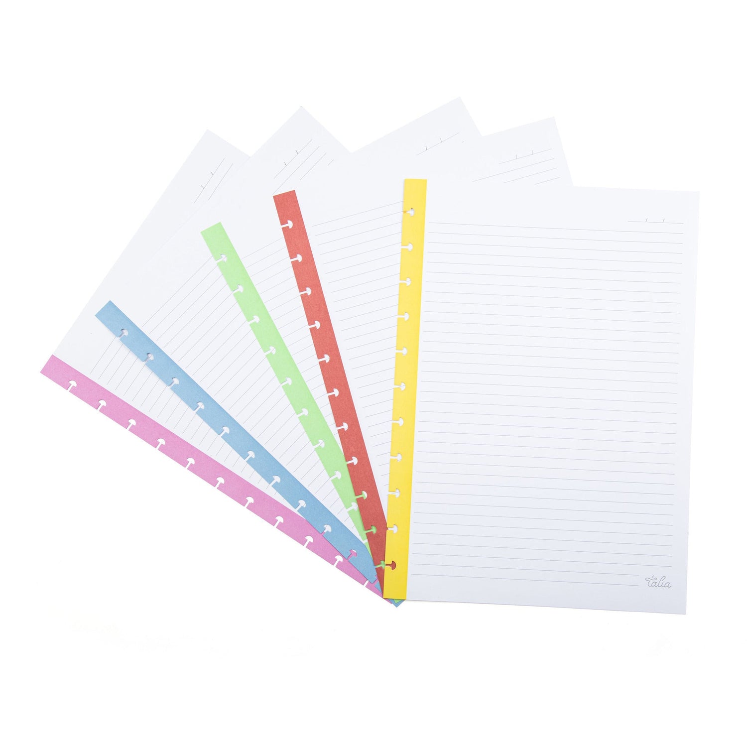 Recarga Papel A4 Pautado para Caderno Smart Talia