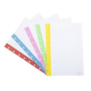 Recarga Para Caderno Smart A5 Pautado 50Folhas Banda Cor