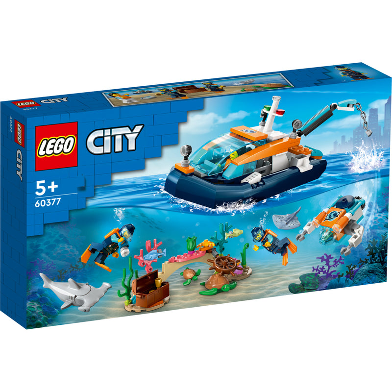 Barco de Mergulho Explorador Lego-City