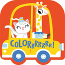 Colorrrr! Carro - Laranja - COLORRRR!