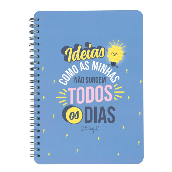 Caderno A5 - Ideias Como As Minhas