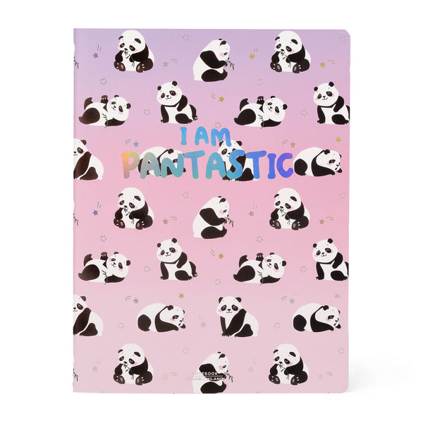 Caderno Grande - Panda