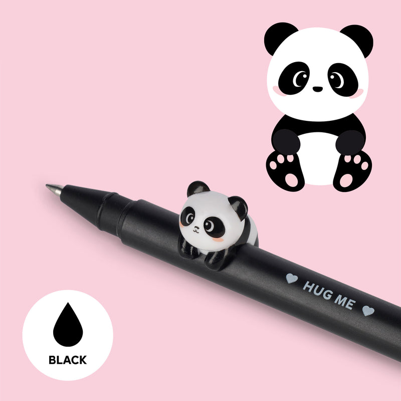 Caneta Gel com Pend - Panda Lovely Friends