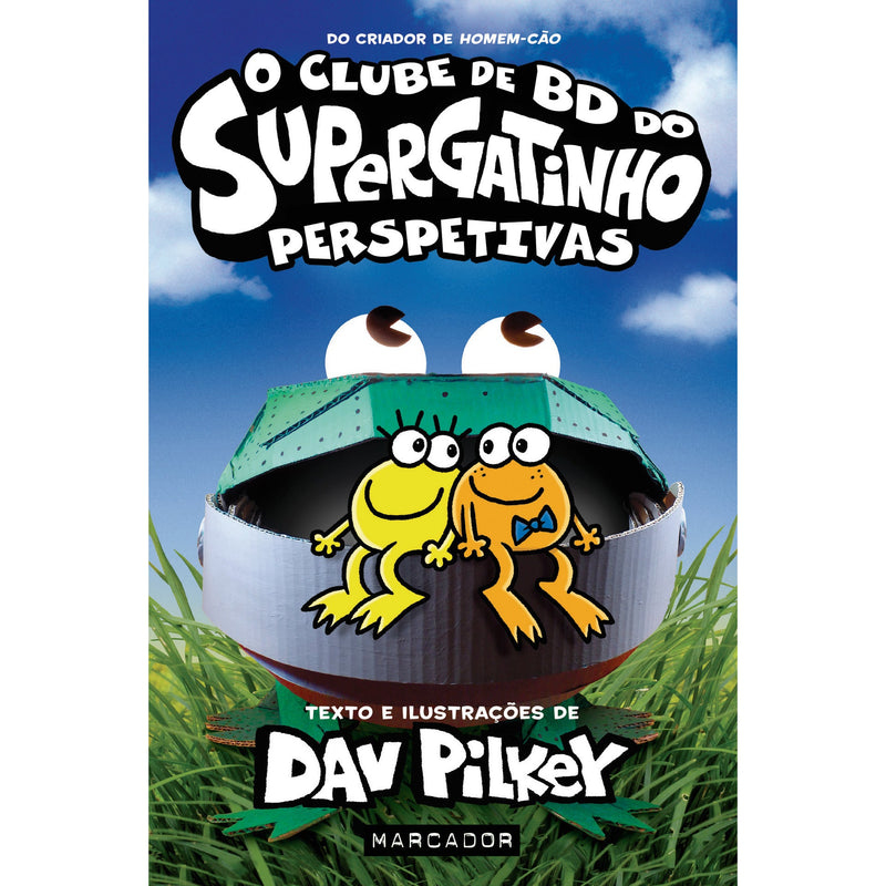 Perspetivas - o Clube de BD do Supergatinho 2 de Dav Pilkey - Marcador Infantis e Juvenis