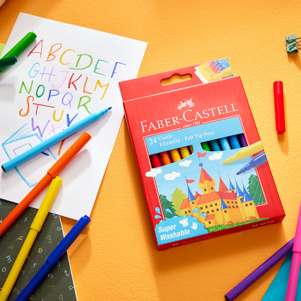 Marcador Colorir 50 Unidades Faber Castell