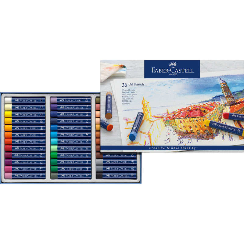 Pastel a Óleo 36 Unidades Faber Castell