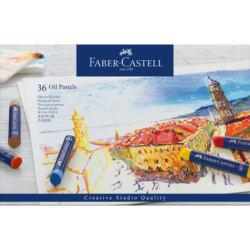 Pastel a Óleo 36 Unidades Faber Castell