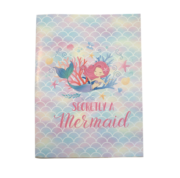 Caderno Espiral A4 Capa Dura Pautado 100F Mermaid Note!