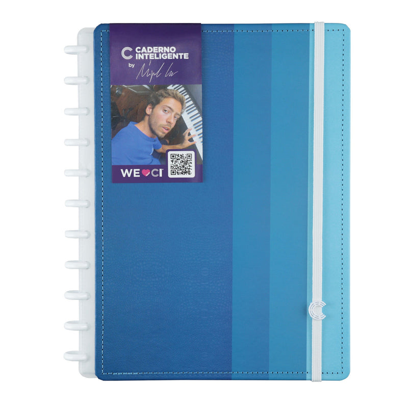 Caderno Grande Blue Creat Journal By Miguel Luz