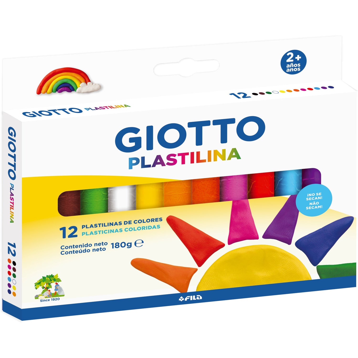 Plasticina com 12 Barras Giotto