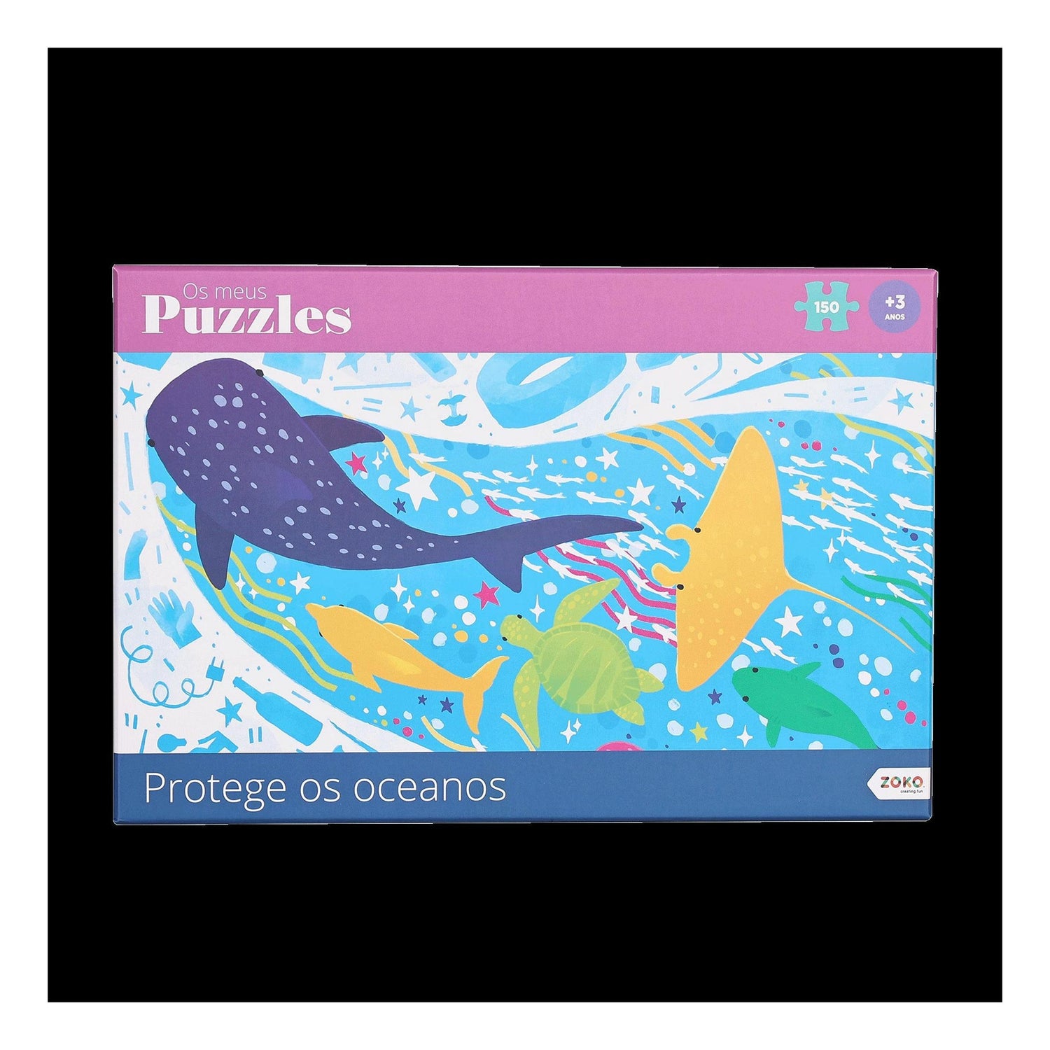 Zoko - Puzzle Protege os Oceanos 150 Peças