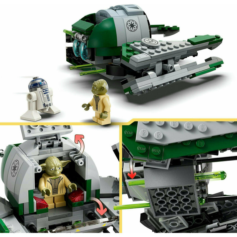 O Jedi Starfighter De Yoda Lego