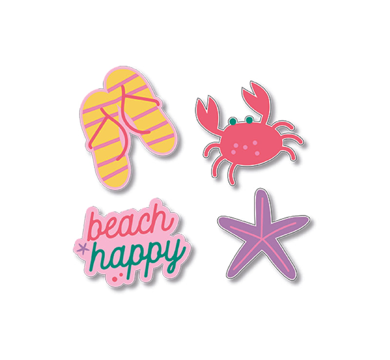 Conjunto 4 Borrachas - Beach Happy