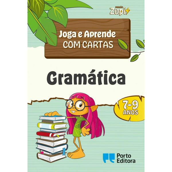 Missão Zupi - Gramática - Joga e Aprende com Cartas - 7-9 Anos