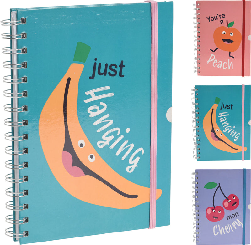 Caderno A5 - Funny Fruit