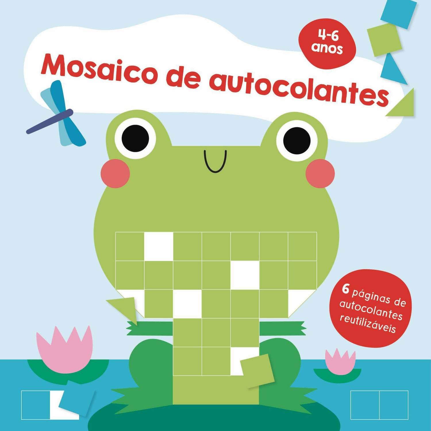 Mosaico de Autocolantes - Sapo 4-6 Anos de Yoyo Studios