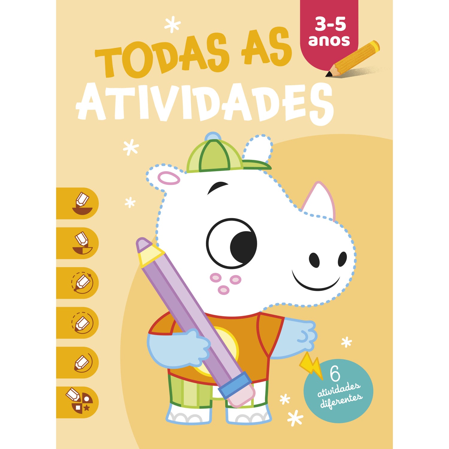 Todas As Atividades 3-5 Anos Laranja de Yoyo Books