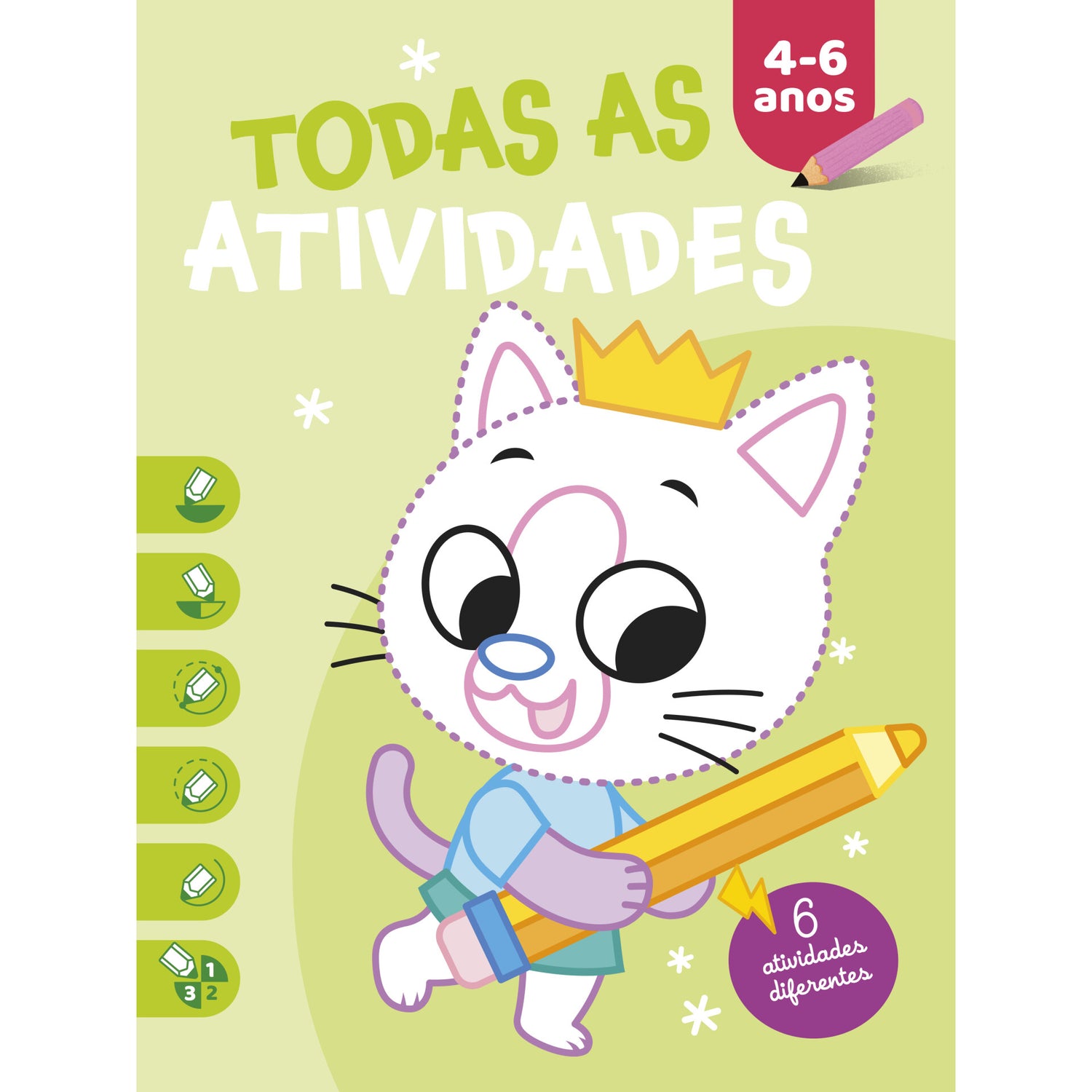 Todas As Atividades 4-6 Anos Verde de Yoyo Books