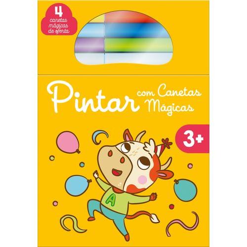 Pintar com Canetas Mágicas - Amarelo 3+