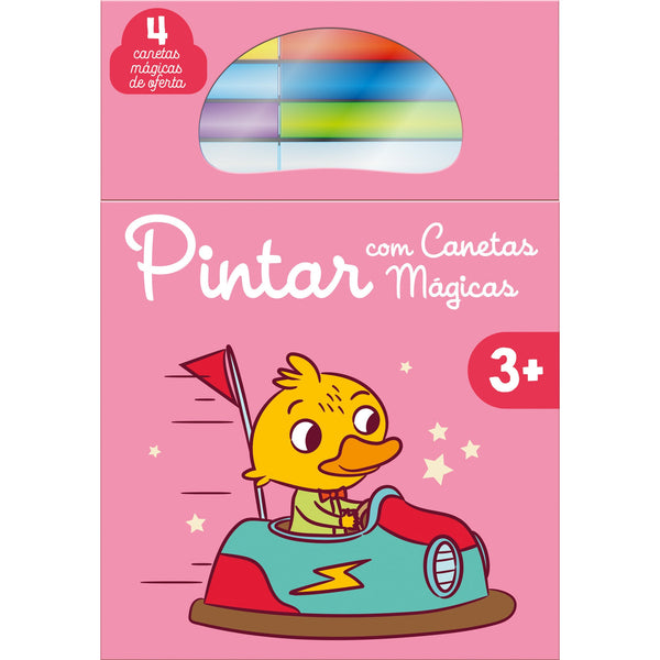 Pintar com Canetas Mágicas - Rosa 3+ de YOYO BOOKS